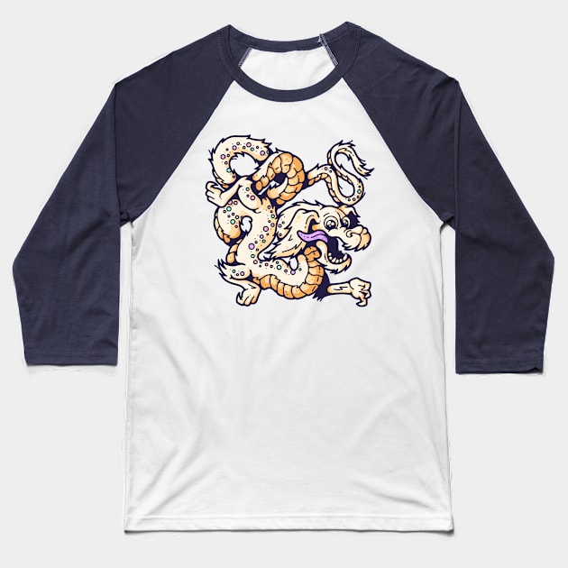 Year of the Luck Dragon Baseball T-Shirt by Waxbones